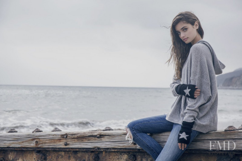 Taylor Hill featured in  the 360 / Skull Cashmere lookbook for Spring/Summer 2014