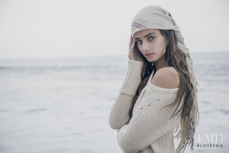 Taylor Hill featured in  the 360 / Skull Cashmere lookbook for Spring/Summer 2014