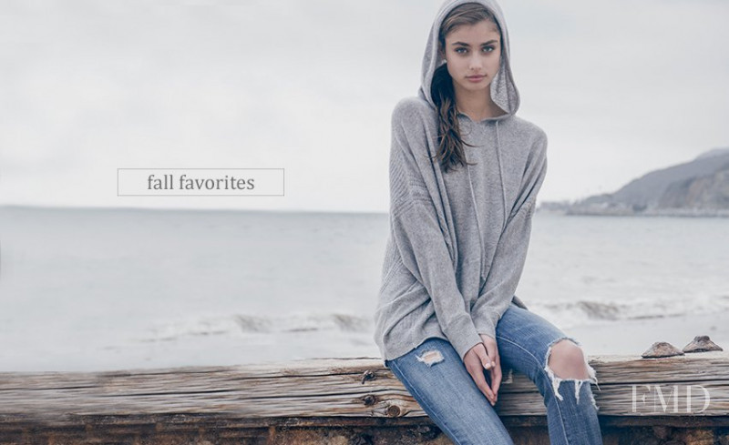 Taylor Hill featured in  the 360 / Skull Cashmere lookbook for Spring/Summer 2014