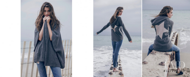 Taylor Hill featured in  the 360 / Skull Cashmere lookbook for Spring/Summer 2014