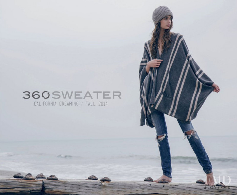 Taylor Hill featured in  the 360 / Skull Cashmere lookbook for Spring/Summer 2014