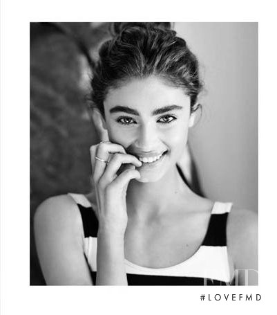 Taylor Hill featured in  the H&M Divided advertisement for Spring/Summer 2014