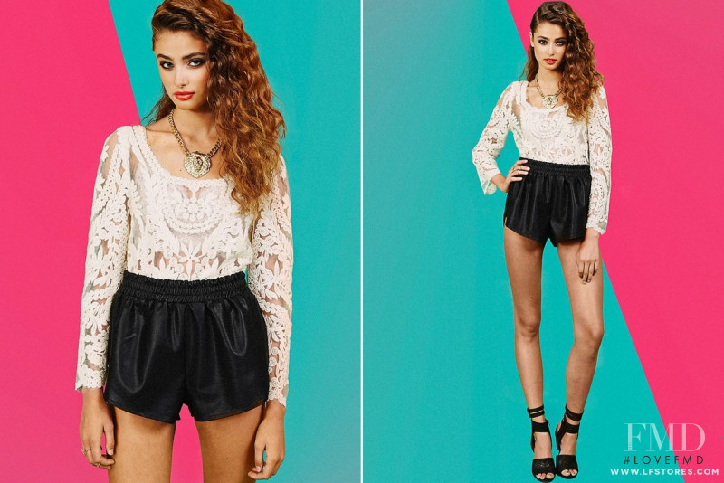 Taylor Hill featured in  the LF Stores Memorial Day lookbook for Spring/Summer 2014