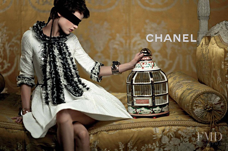 Saskia de Brauw featured in  the Chanel advertisement for Resort 2013