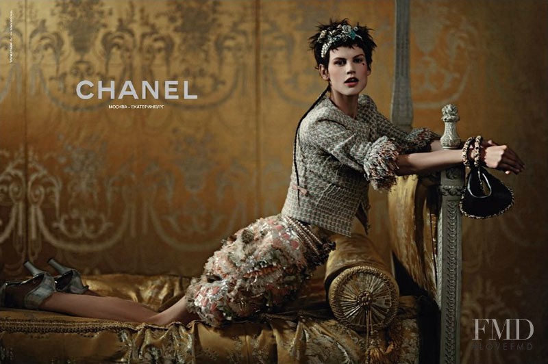 Saskia de Brauw featured in  the Chanel advertisement for Resort 2013