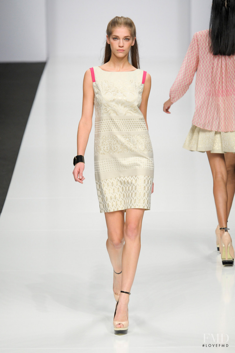 Samantha Gradoville featured in  the byblos fashion show for Spring/Summer 2013