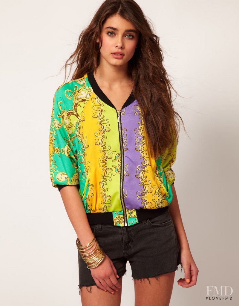 Taylor Hill featured in  the ASOS catalogue for Summer 2012
