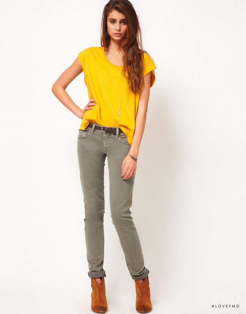 Taylor Hill featured in  the ASOS catalogue for Summer 2012