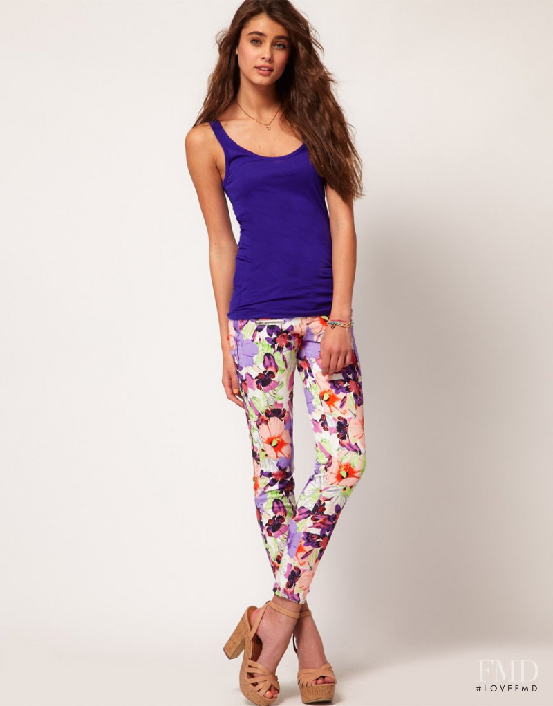 Taylor Hill featured in  the ASOS catalogue for Summer 2012