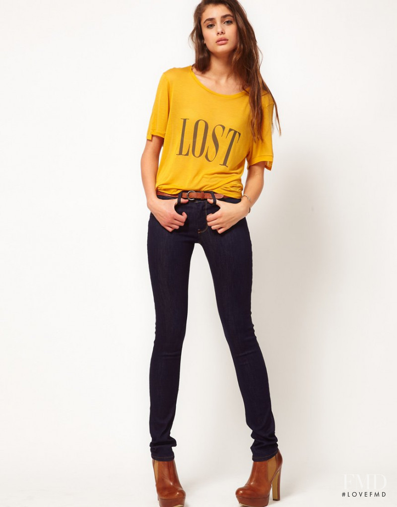 Taylor Hill featured in  the ASOS catalogue for Summer 2012