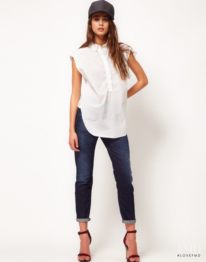 Taylor Hill featured in  the ASOS catalogue for Summer 2012