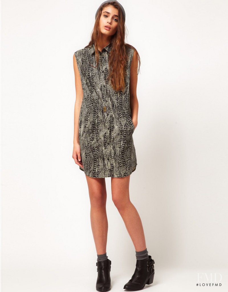 Taylor Hill featured in  the ASOS catalogue for Summer 2012