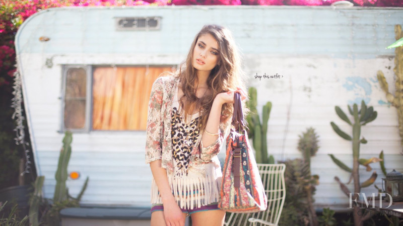 Taylor Hill featured in  the A\'Gaci Festival Muse lookbook for Spring 2012