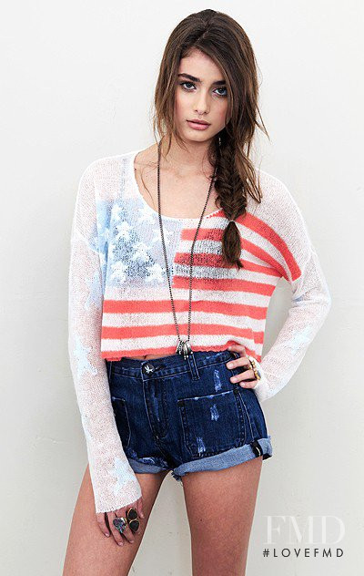 Taylor Hill featured in  the Planet Blue catalogue for Spring 2012