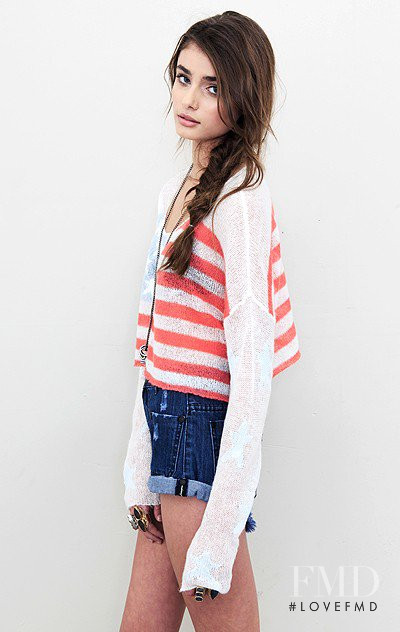 Taylor Hill featured in  the Planet Blue catalogue for Spring 2012