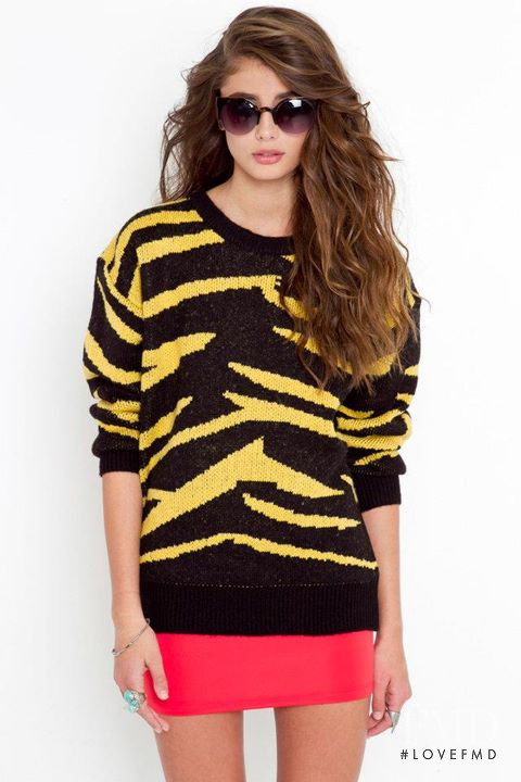 Taylor Hill featured in  the Nasty Gal catalogue for Spring/Summer 2012