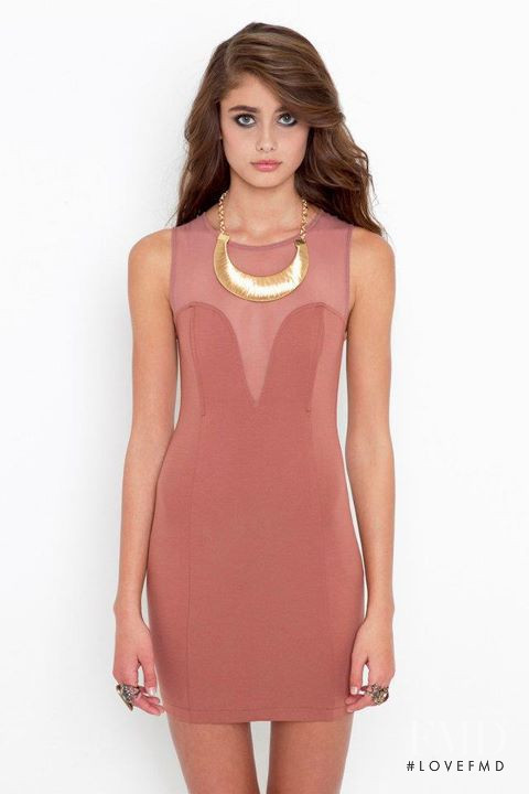 Taylor Hill featured in  the Nasty Gal catalogue for Spring/Summer 2012