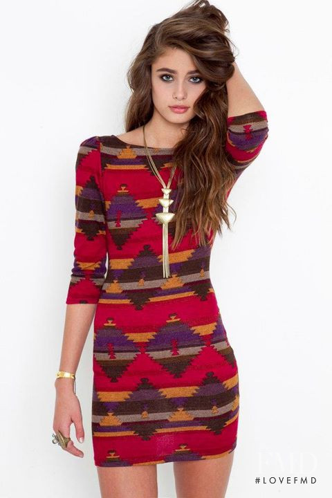 Taylor Hill featured in  the Nasty Gal catalogue for Spring/Summer 2012