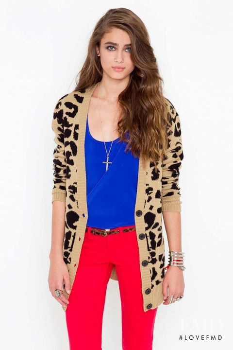 Taylor Hill featured in  the Nasty Gal catalogue for Spring/Summer 2012