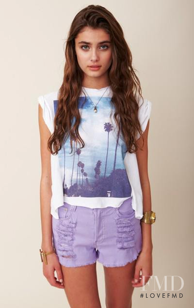 Taylor Hill featured in  the Planet Blue catalogue for Summer 2012