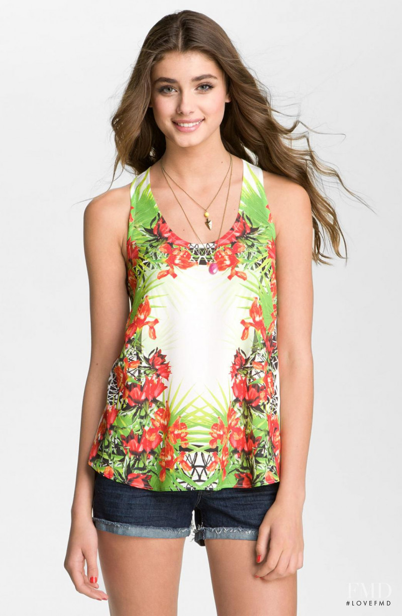 Taylor Hill featured in  the Nordstrom catalogue for Summer 2012