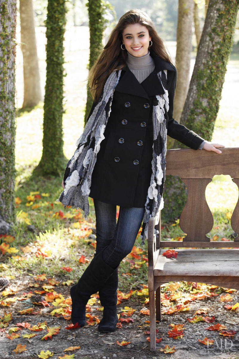 Taylor Hill featured in  the Body Central lookbook for Fall 2012