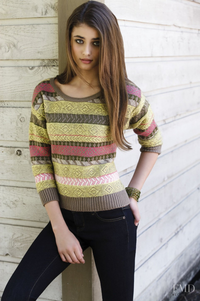 Taylor Hill featured in  the Body Central lookbook for Fall 2012