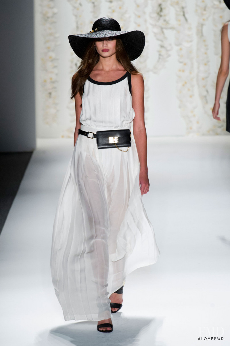 Taylor Hill featured in  the Rachel Zoe fashion show for Spring/Summer 2013