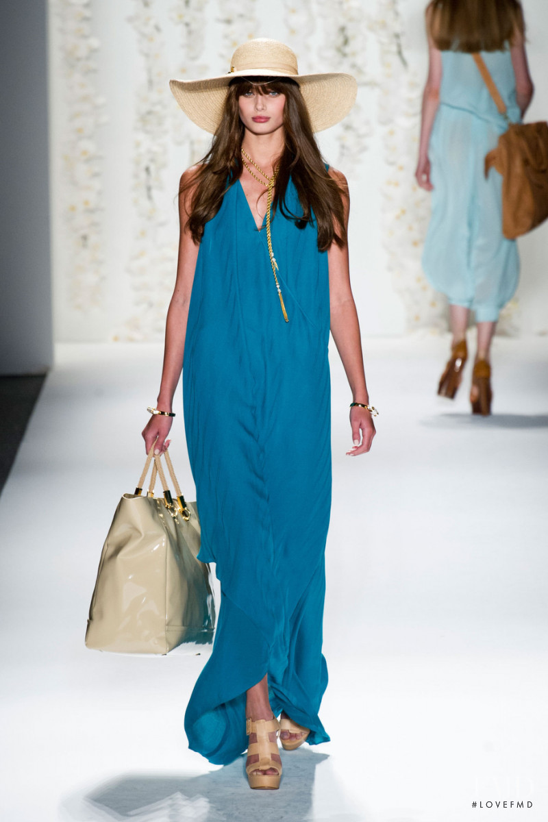 Taylor Hill featured in  the Rachel Zoe fashion show for Spring/Summer 2013