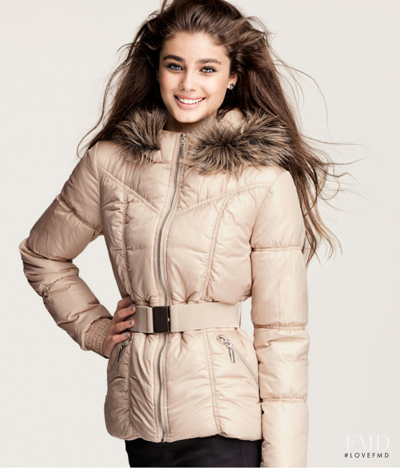 Taylor Hill featured in  the H&M catalogue for Fall 2012