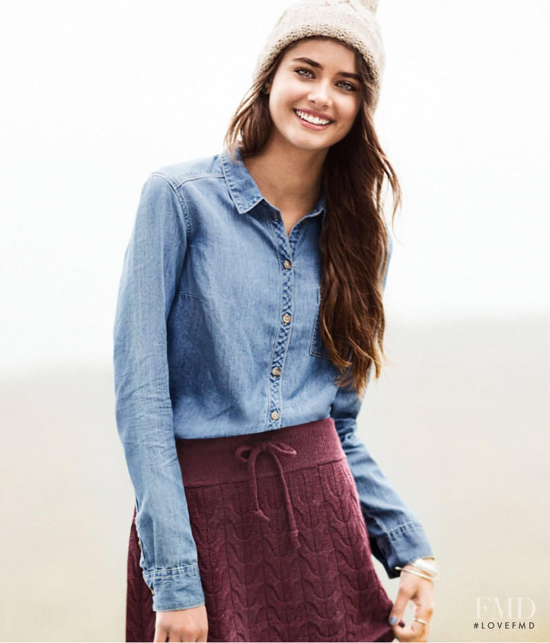 Taylor Hill featured in  the H&M catalogue for Fall 2012