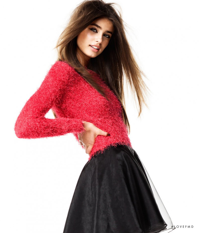 Taylor Hill featured in  the H&M catalogue for Fall 2012