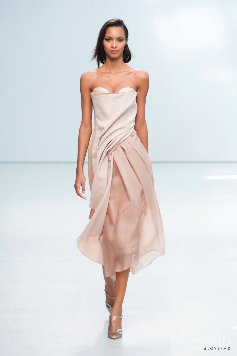 Lais Ribeiro featured in  the Anne Valerie Hash fashion show for Spring/Summer 2013