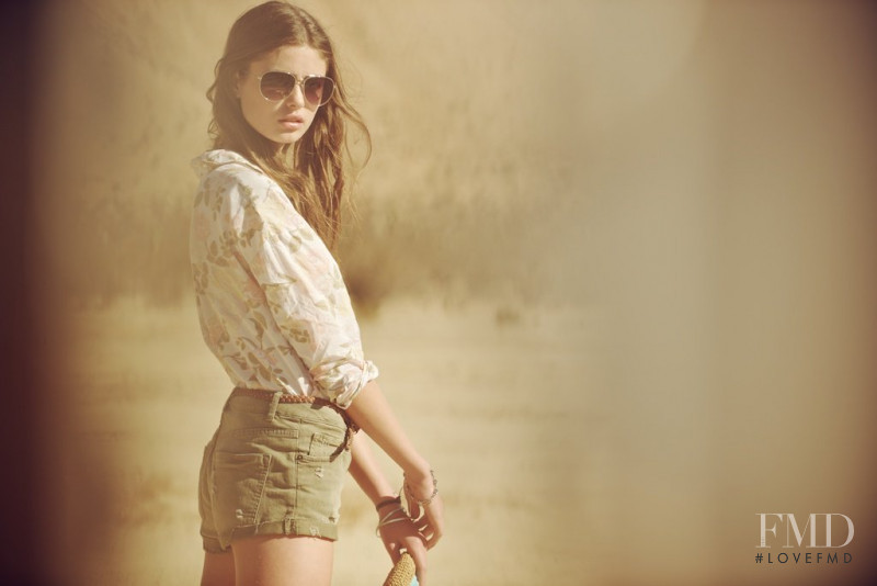 Taylor Hill featured in  the H&M Divided Road Trip advertisement for Spring/Summer 2013