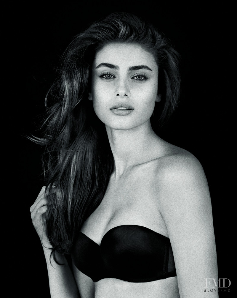 Taylor Hill featured in  the Intimissimi Lingerie Perfect Bra lookbook for Summer 2013