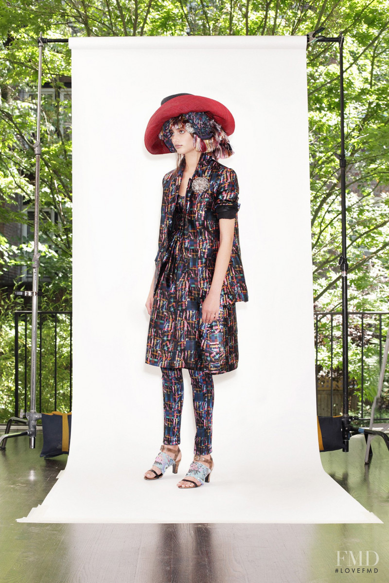 Taylor Hill featured in  the Cynthia Rowley lookbook for Resort 2014