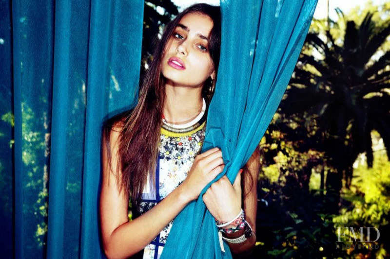 Taylor Hill featured in  the Talulah Isla advertisement for Spring/Summer 2013