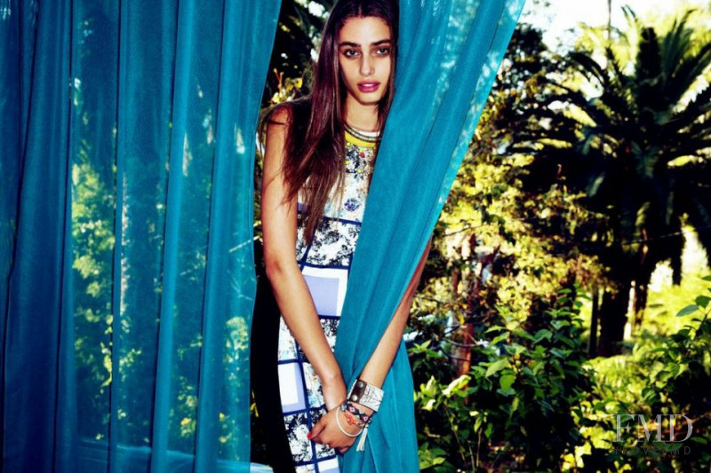 Taylor Hill featured in  the Talulah Isla advertisement for Spring/Summer 2013