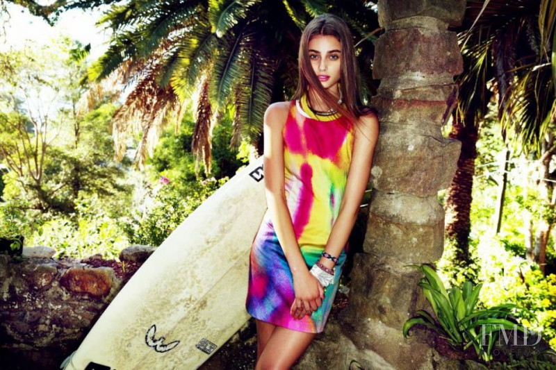 Taylor Hill featured in  the Talulah Isla advertisement for Spring/Summer 2013