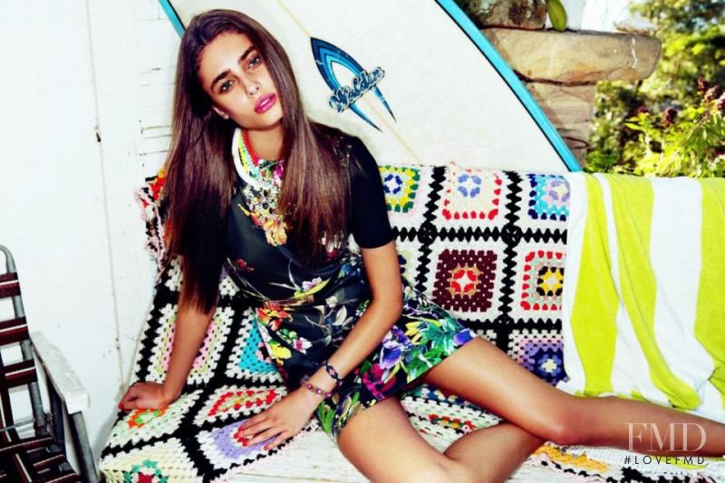 Taylor Hill featured in  the Talulah Isla advertisement for Spring/Summer 2013
