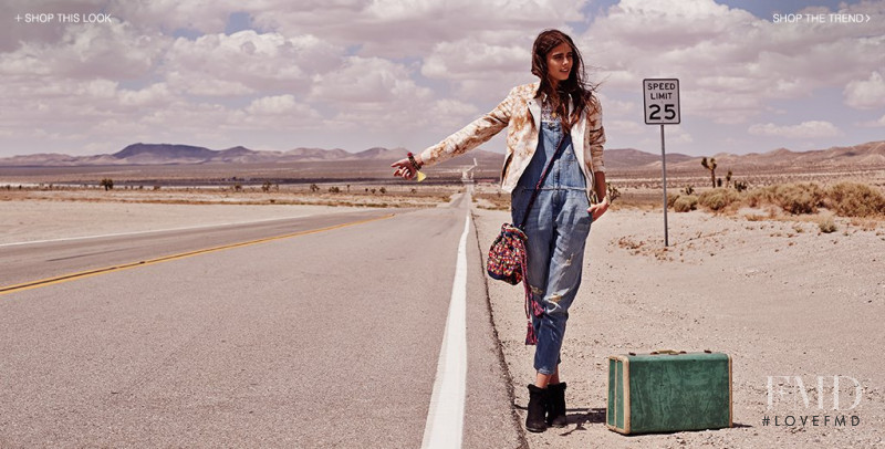 Taylor Hill featured in  the Shopbop The Global Influence lookbook for Summer 2014