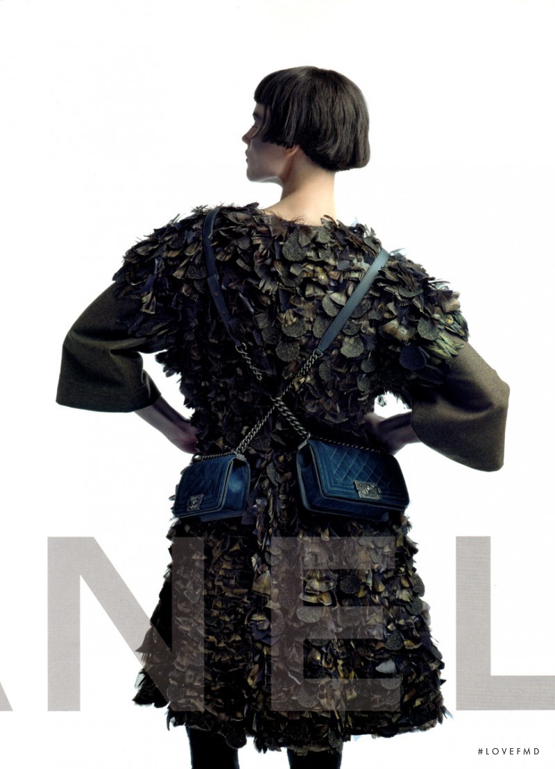 Saskia de Brauw featured in  the Chanel advertisement for Autumn/Winter 2012
