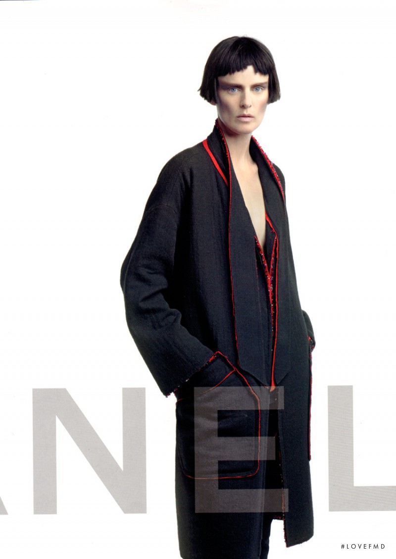 Stella Tennant featured in  the Chanel advertisement for Autumn/Winter 2012