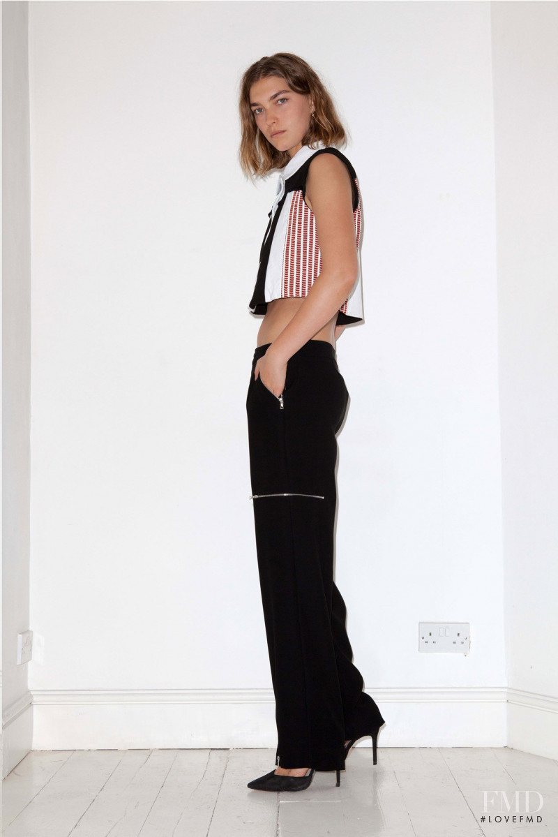 Arizona Muse featured in  the Trager Delaney lookbook for Spring/Summer 2014