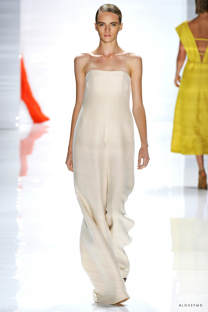 Daria Strokous featured in  the Derek Lam fashion show for Spring/Summer 2012