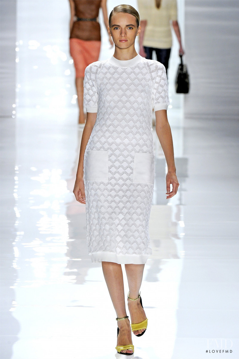 Daria Strokous featured in  the Derek Lam fashion show for Spring/Summer 2012