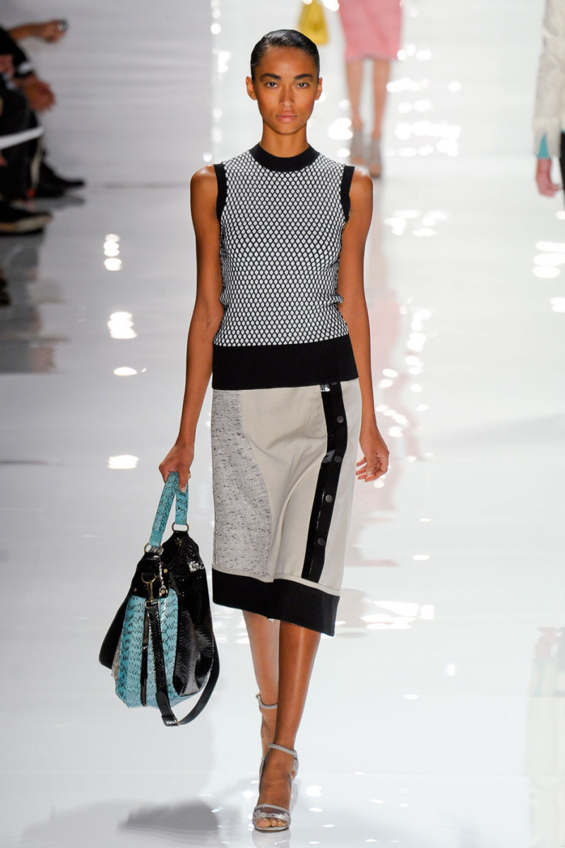Anais Mali featured in  the Derek Lam fashion show for Spring/Summer 2012