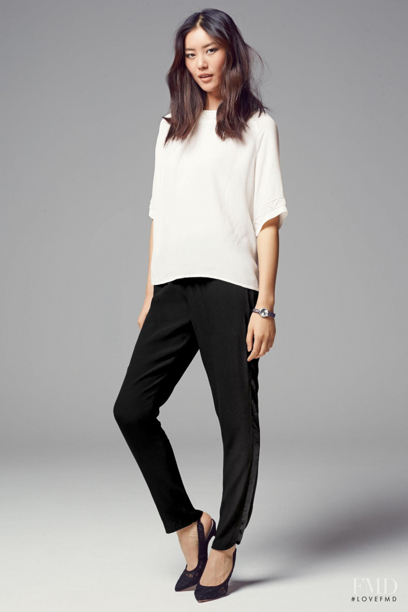 Liu Wen featured in  the Next catalogue for Spring/Summer 2014