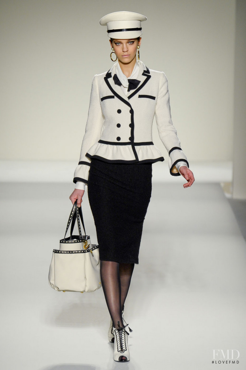 Samantha Gradoville featured in  the Moschino fashion show for Autumn/Winter 2011