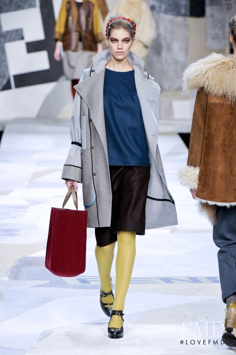 Samantha Gradoville featured in  the Fendi fashion show for Autumn/Winter 2011